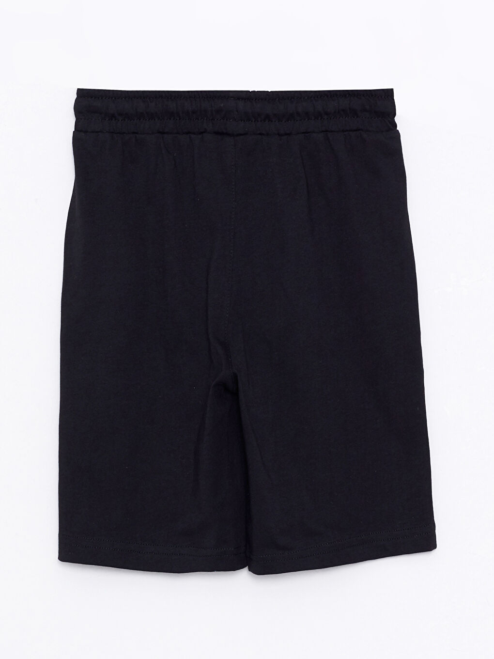 شورت للأولاد مطبوع بخصر مرن-1