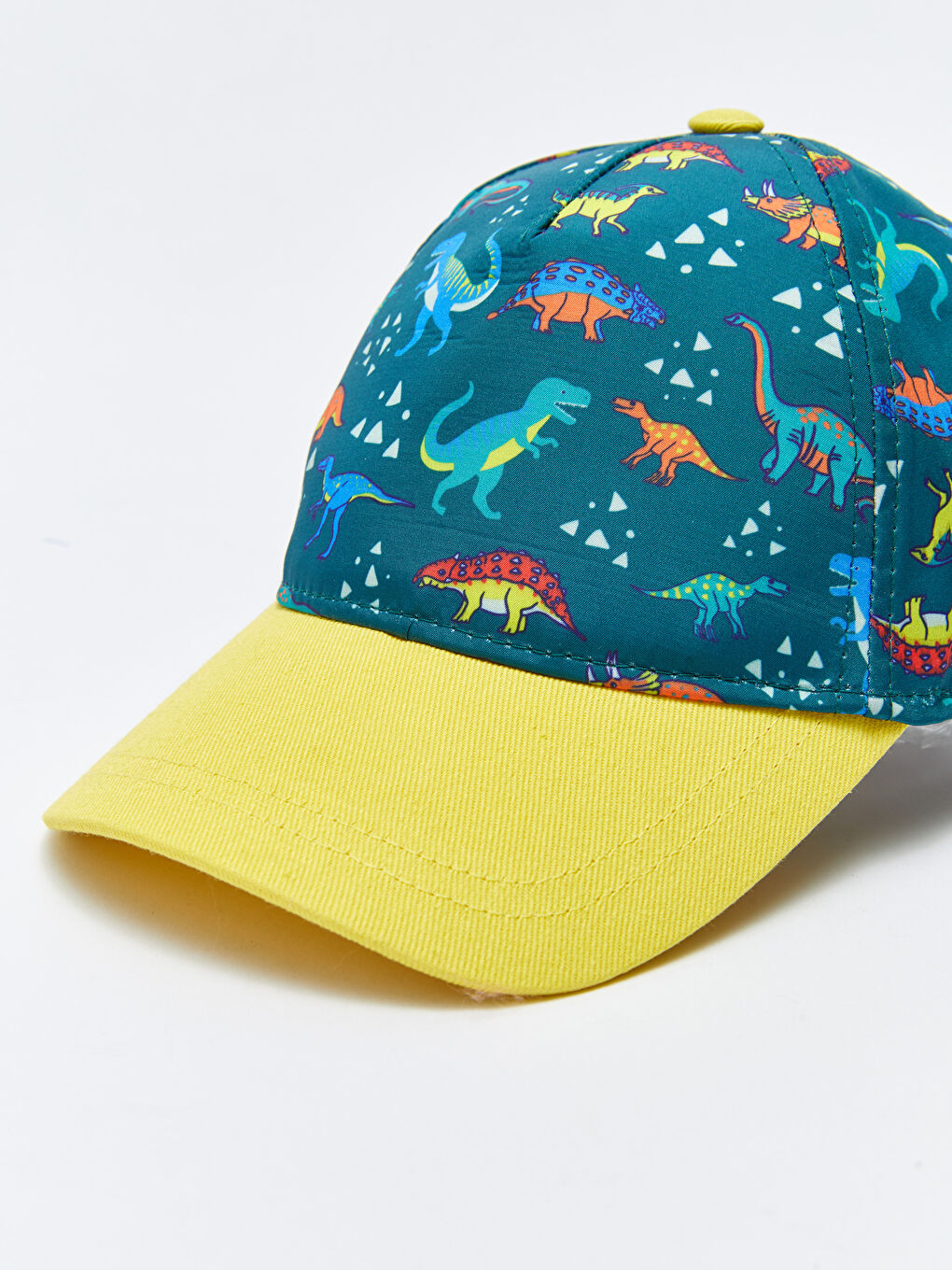 Dinosaur Printed Boys' Baseball Cap-1