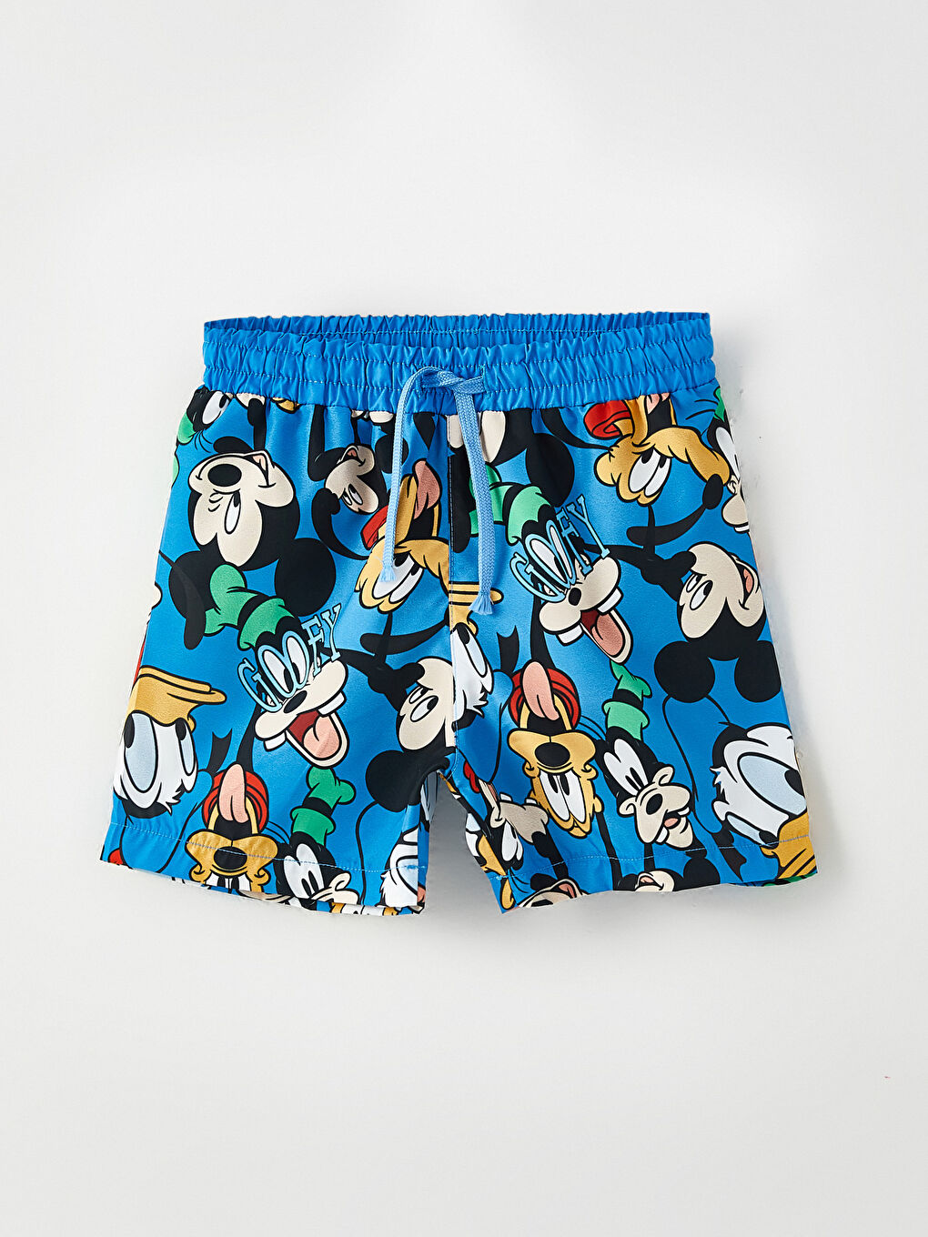 Crew Neck Goofy Printed Quick Dry Baby Boy Athlete and Sea Shorts 2-Pack -S2MR46Z1-E5X