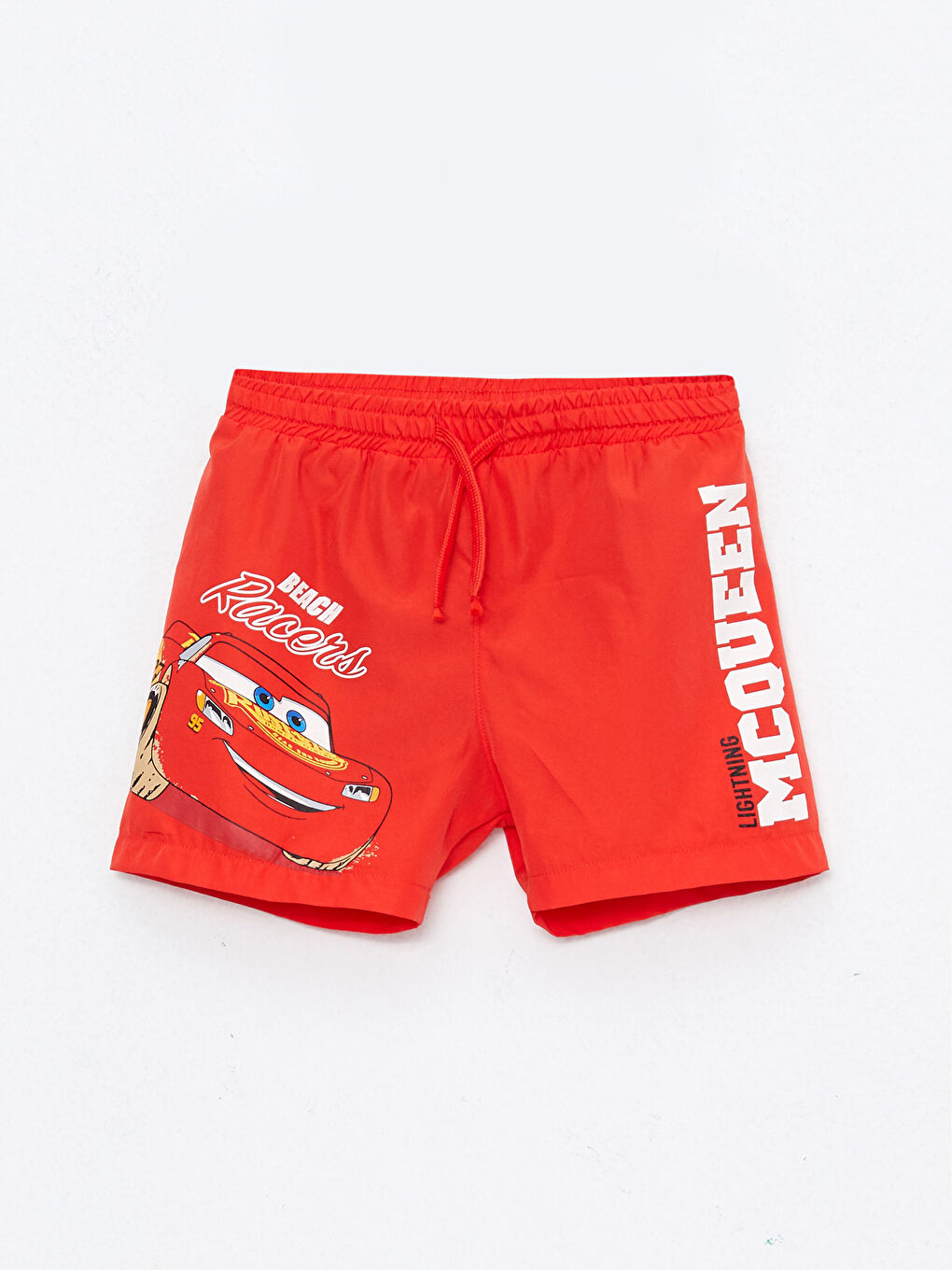 Elastic Waist Cars Printed Quick Dry Baby Boy Marine Shorts -S2MR47Z1-GNJ