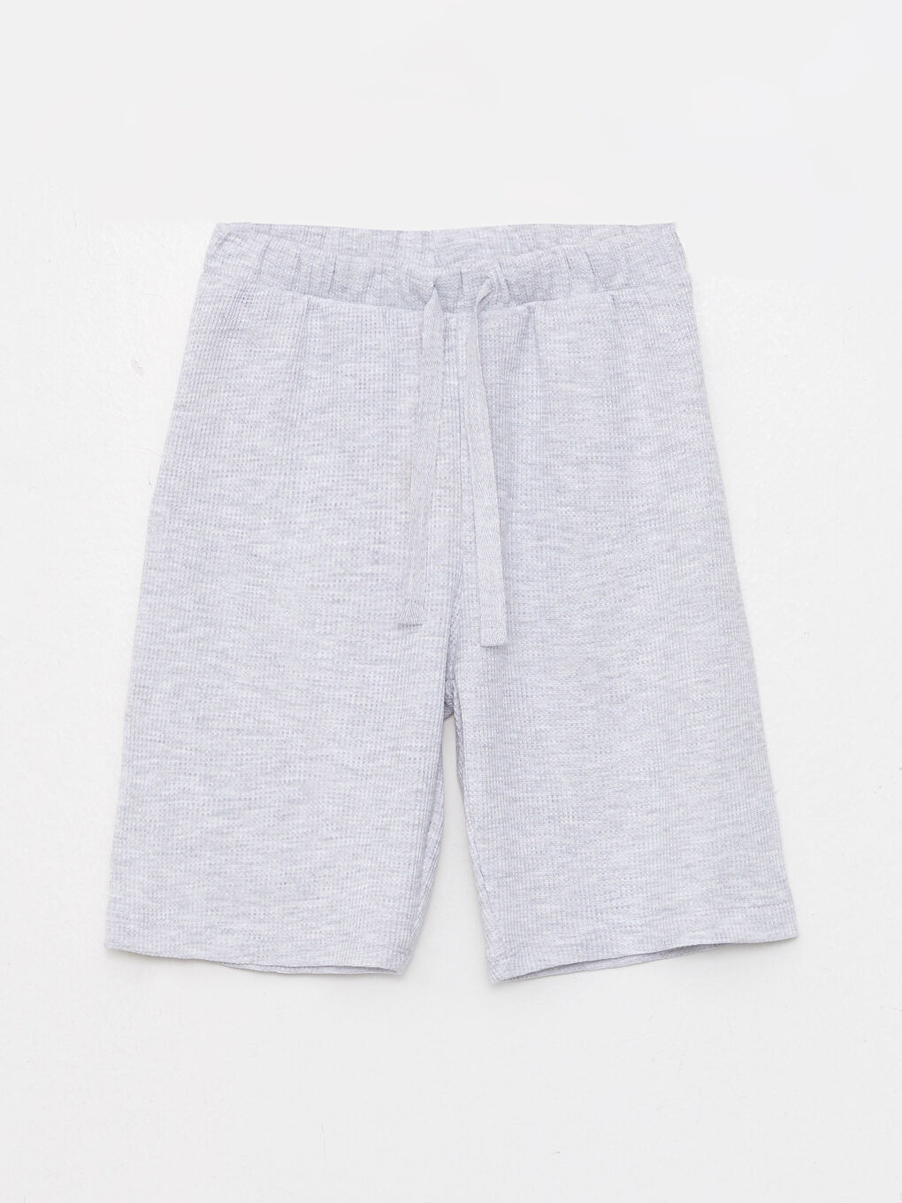 LCW Kids Gri Beli Lastikli Basic Erkek Çocuk Pijama Şort