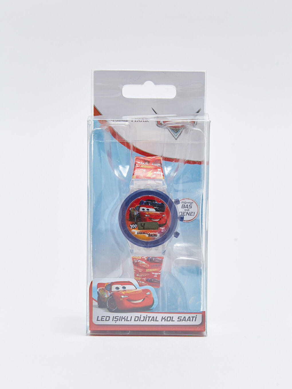 Karışık Cars Lisanslı Işıklı Erkek Çocuk Dijital Kol Saati