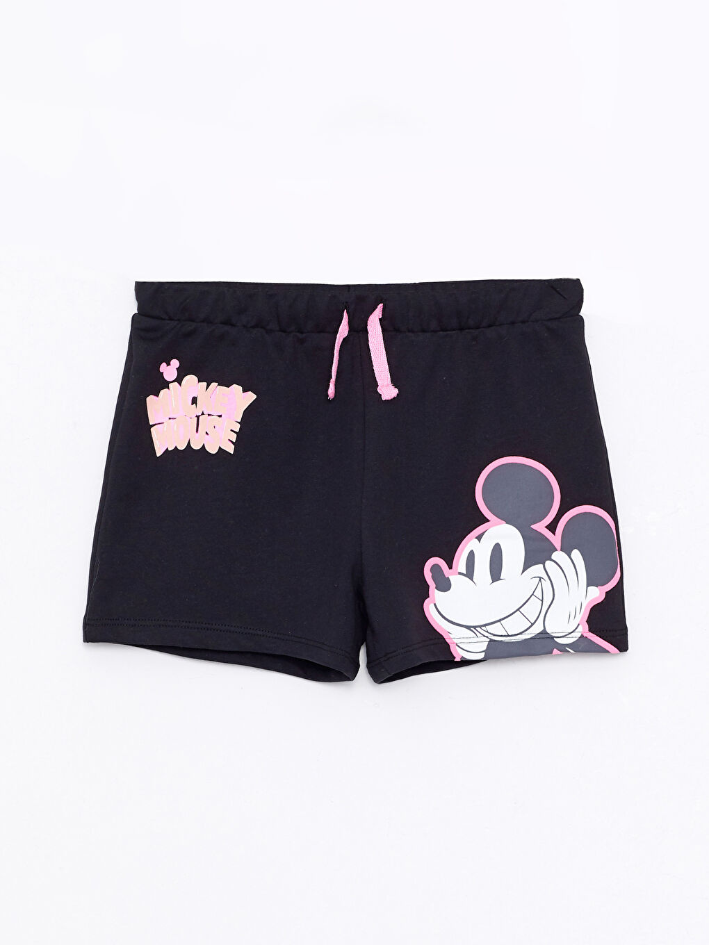 LCW Kids Shorts Fille Imprimés Mickey Mouse à Taille Élastique -S2MS75Z4-CVL