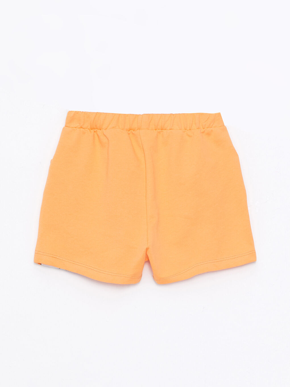 LCW Kids Elastic Waist Daisy Duck Printed Girl's Shorts -S2MS77Z4-FLS