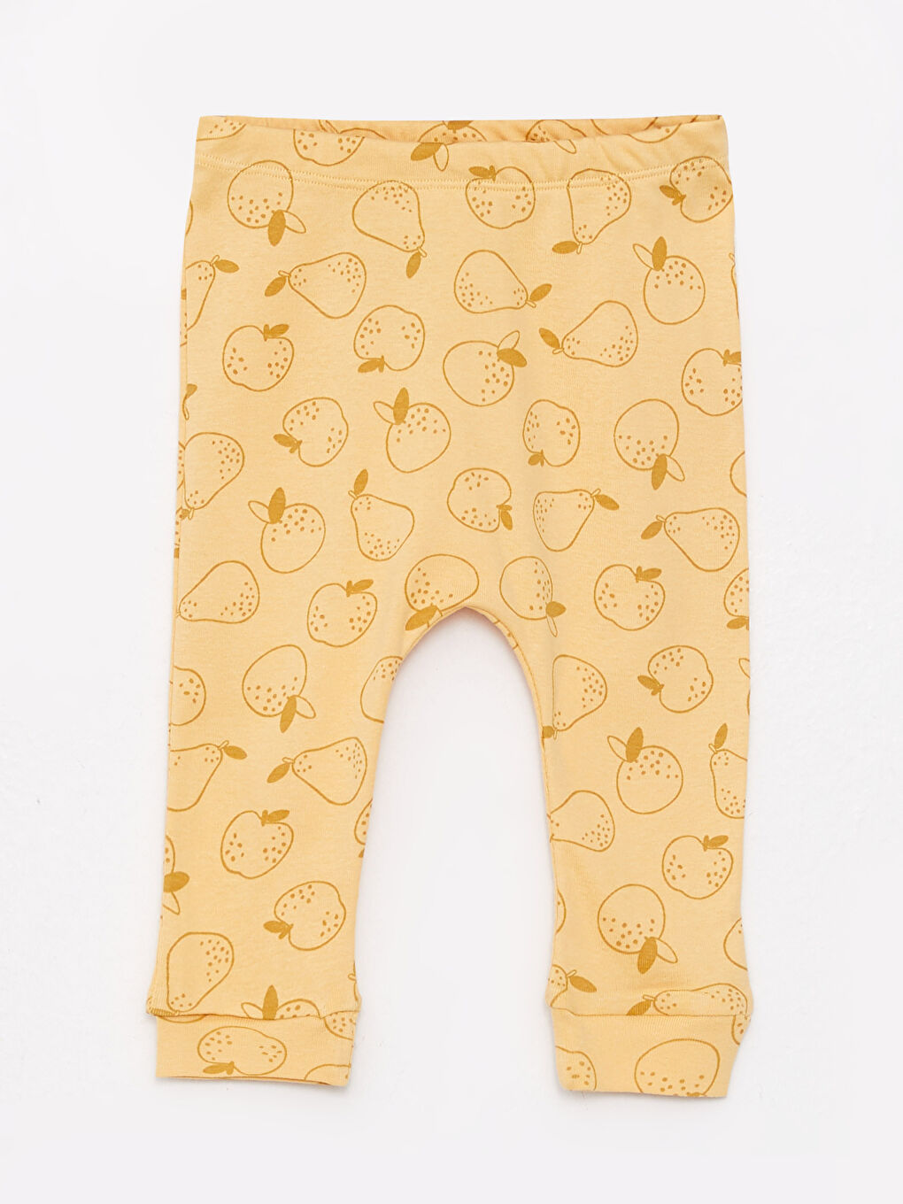 Ekru Bisiklet Yaka Uzun Kollu Baskılı Erkek Bebek 3'lü Takım-2