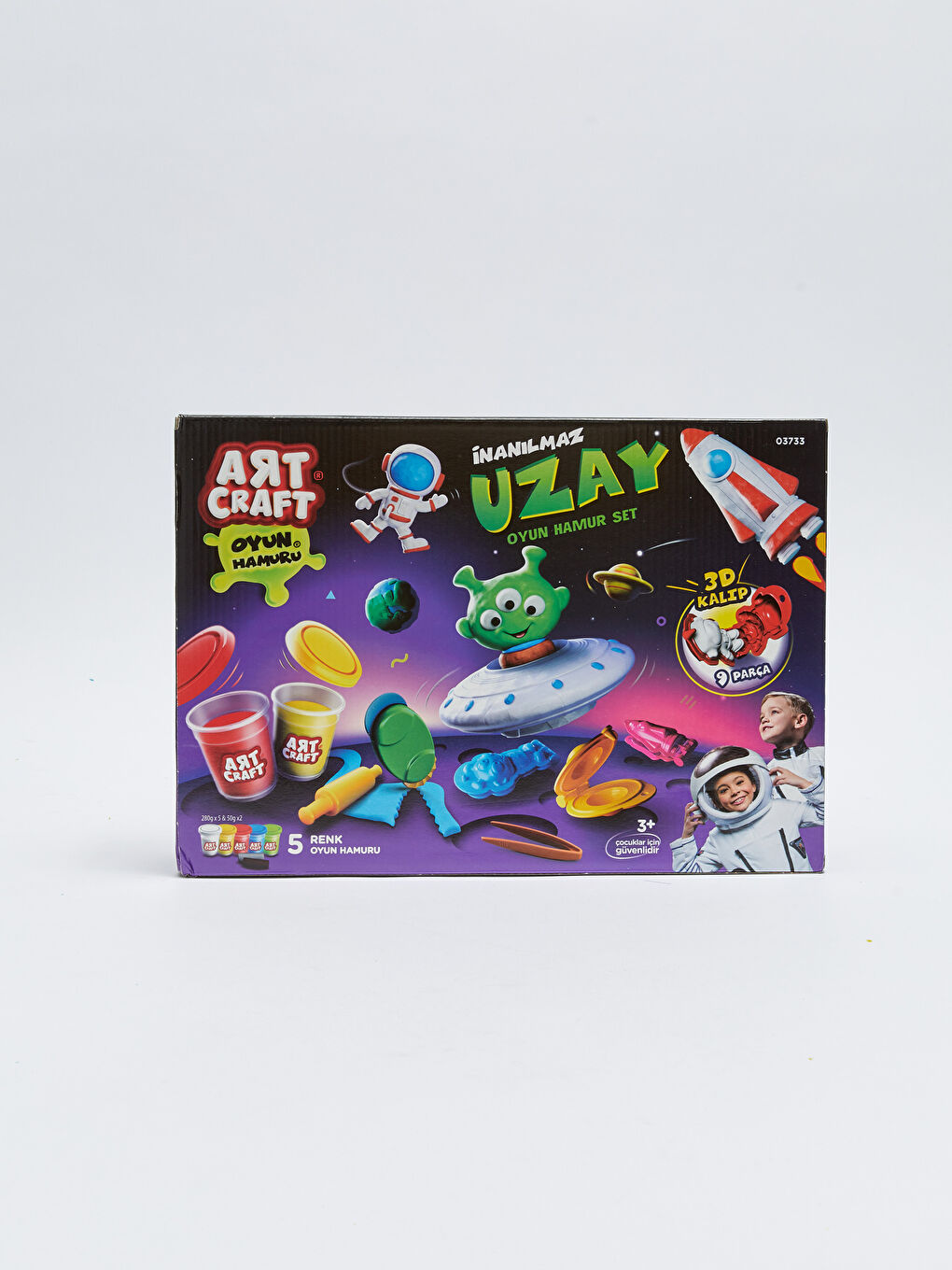 Art Craft İnanılmaz Uzay Oyun Hamur Seti 380 gr