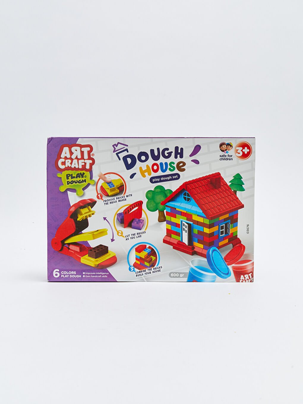 Art Craft Tuğla Oyun Hamuru Ev Yapma Seti