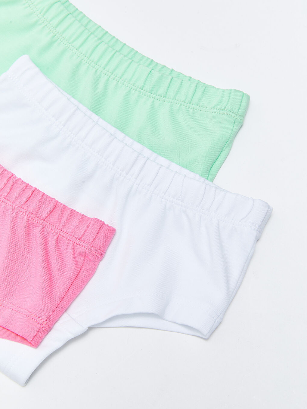 Beyaz Kız Bebek Külot 3'lü-1