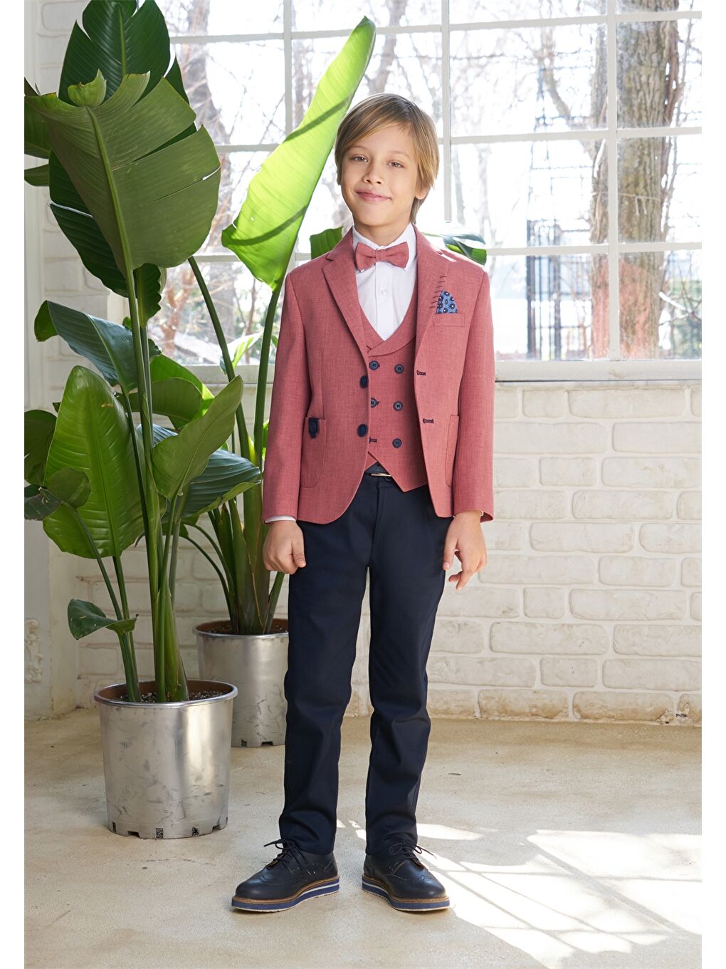 Mercan Erkek Çocuk Takım Elbise