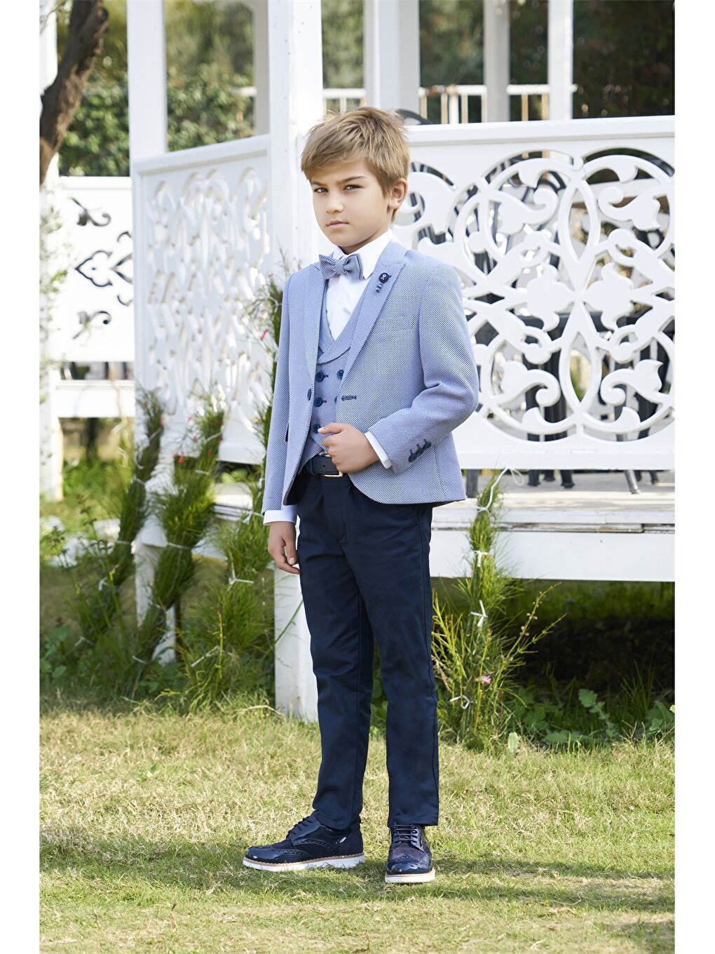 Lacivert Erkek Çocuk Takım Elbise