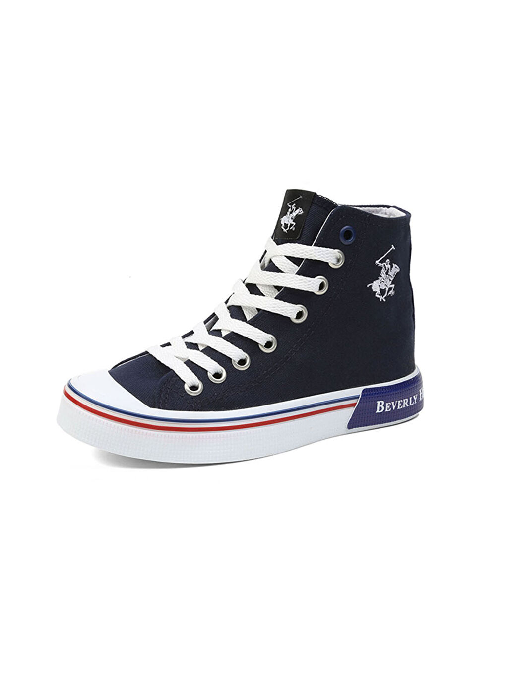 Mavi Beverly Hills Polo Club Bağcıklı Bilek Boy Kadın Spor Ayakkabı