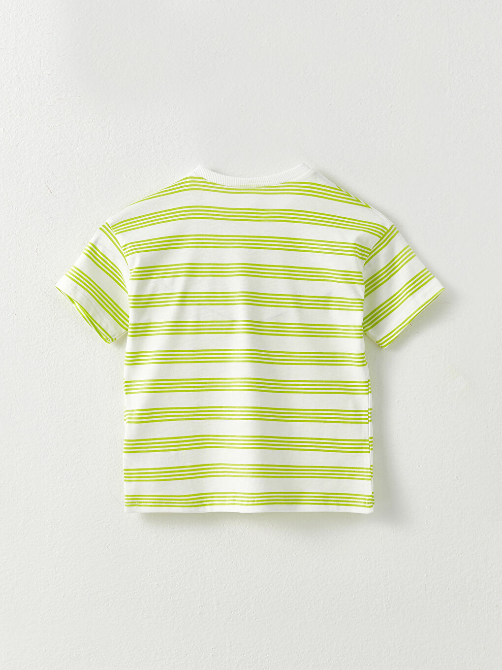 T-Shirt Rayé Bébé Garçons à Manches Courtes et Col Rond-1