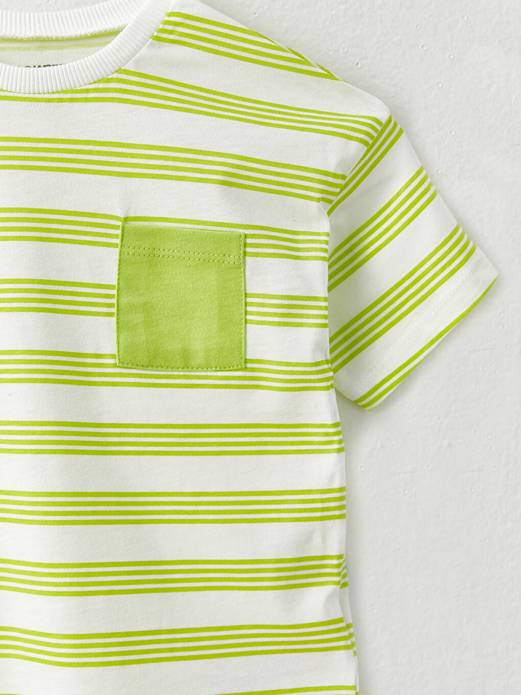 T-Shirt Rayé Bébé Garçons à Manches Courtes et Col Rond-2