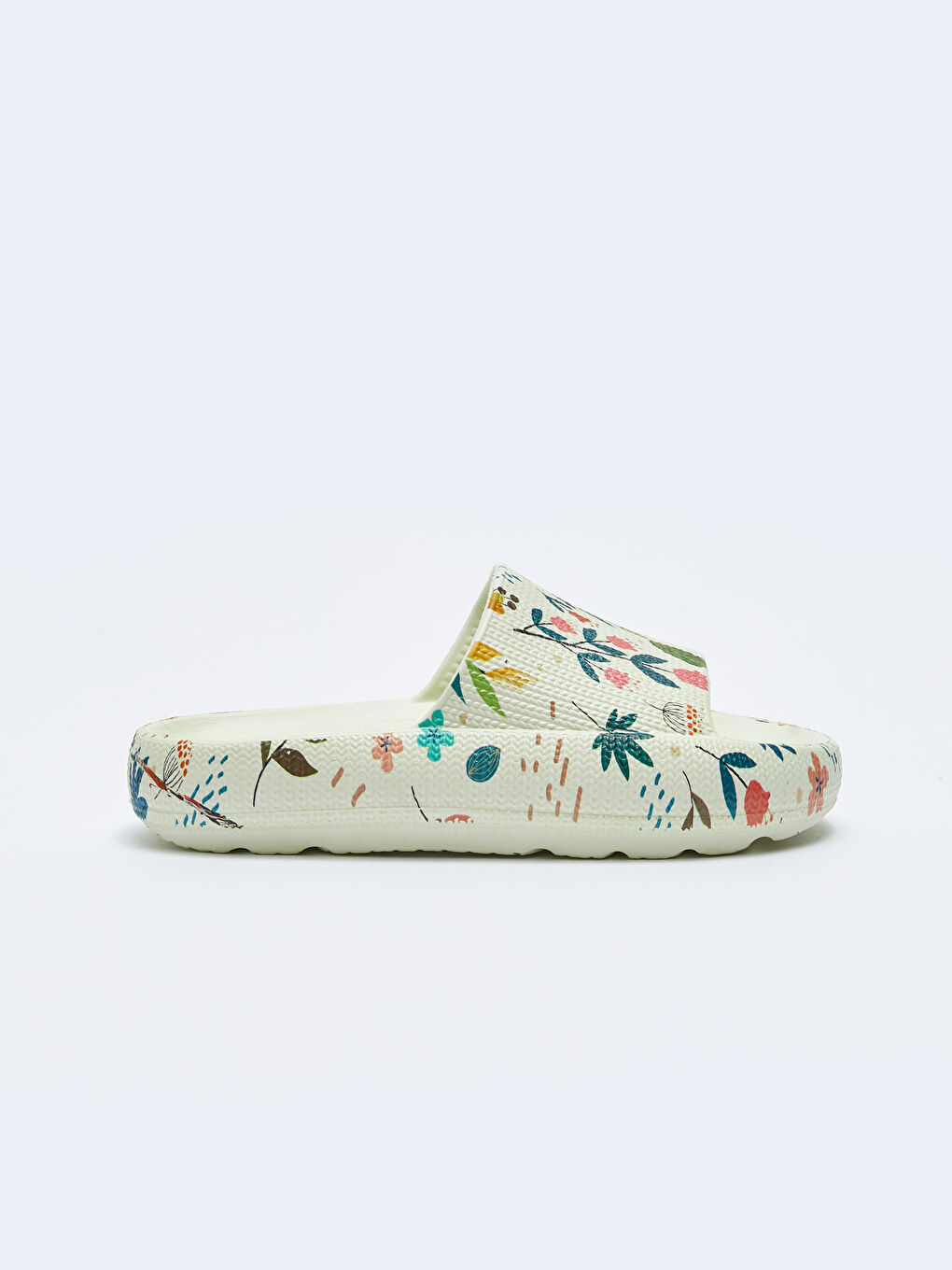 Printed Single-Strap Women's Slippers-1