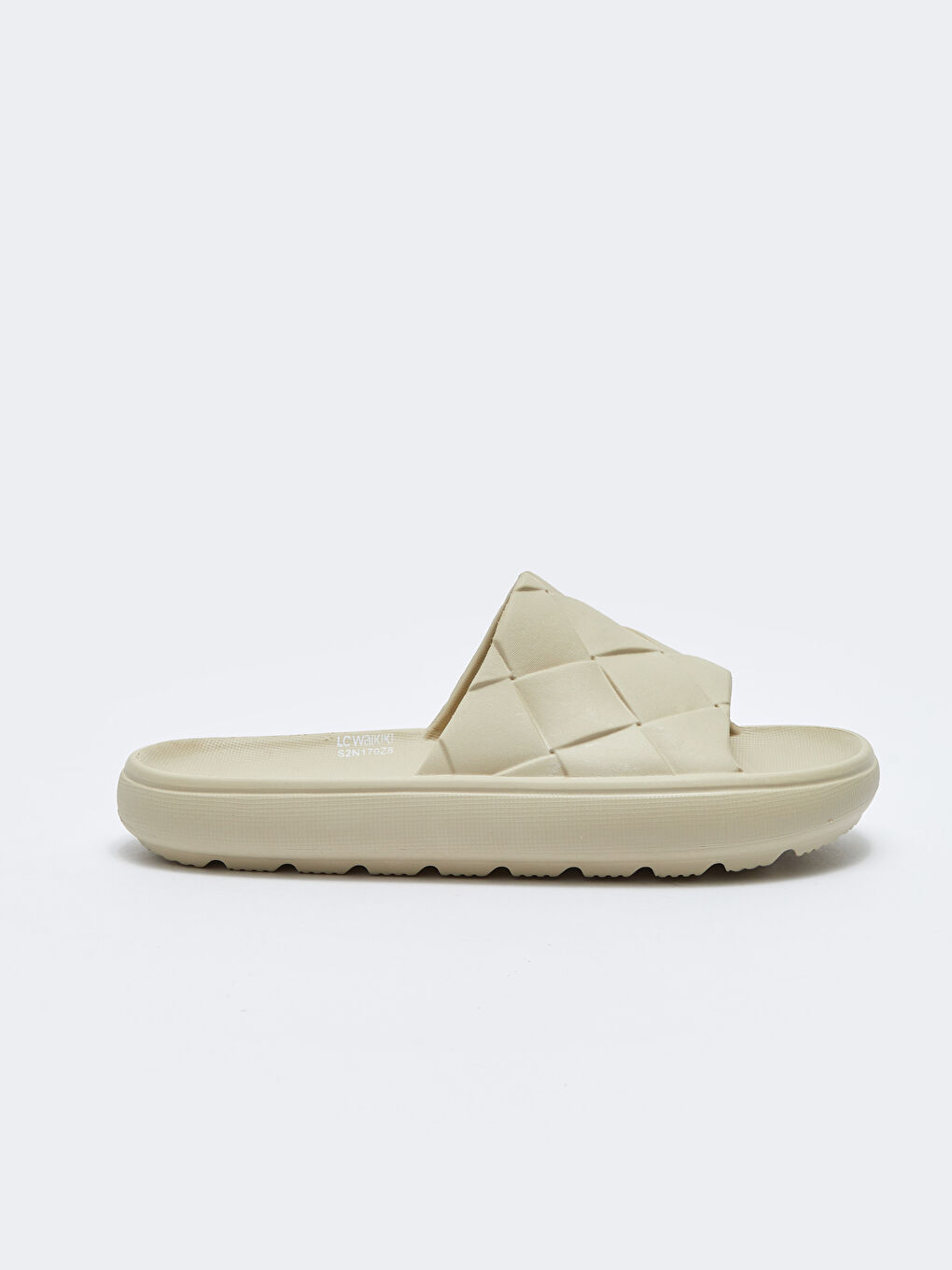 Papuci Slider Pentru Bărbați Cu O Singură Bandă Și Model-1