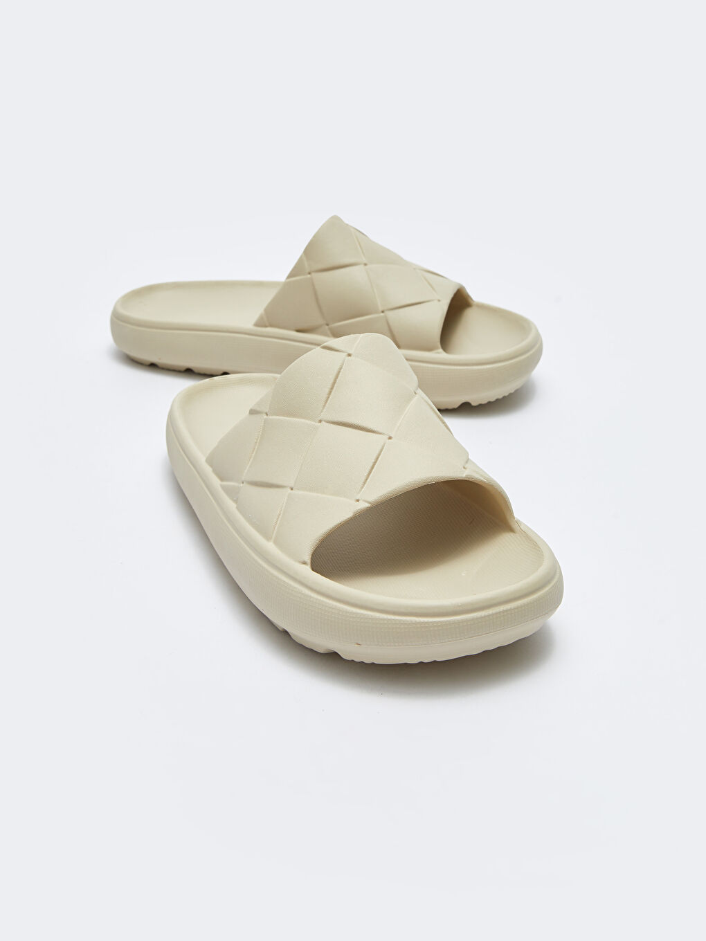 Papuci Slider Pentru Bărbați Cu O Singură Bandă Și Model-2