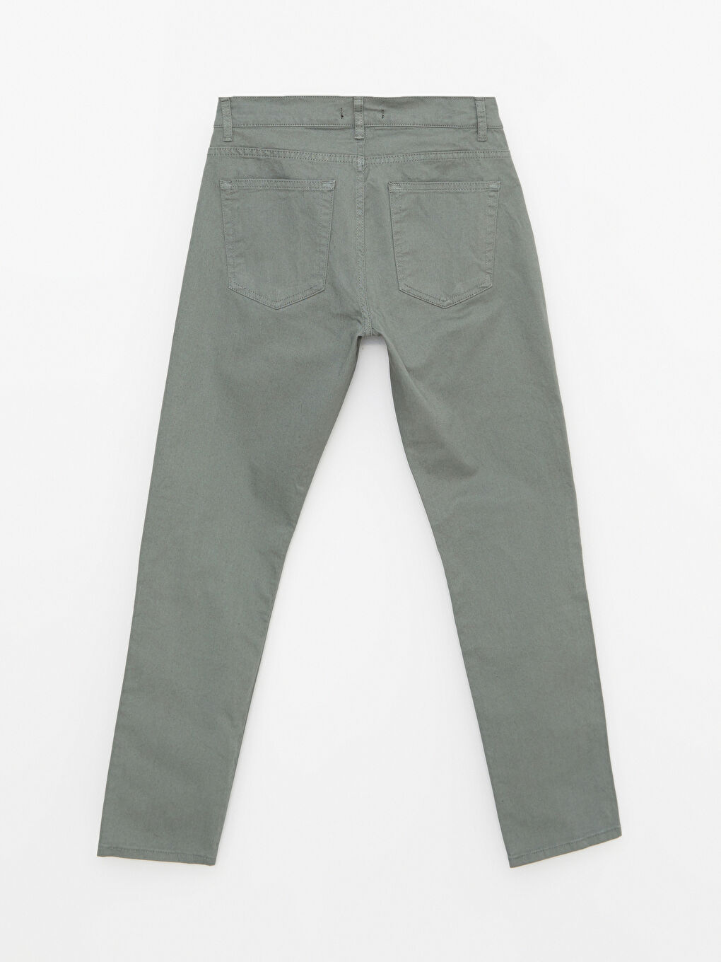 Yeşil Slim Fit Gabardin Erkek Pantolon-6
