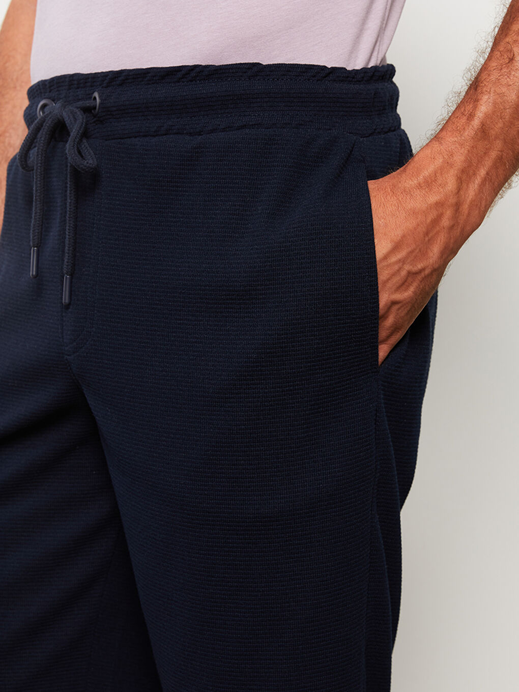 Standard Pattern Waist Elastic Men's Shorts -S2N226Z8-RFH