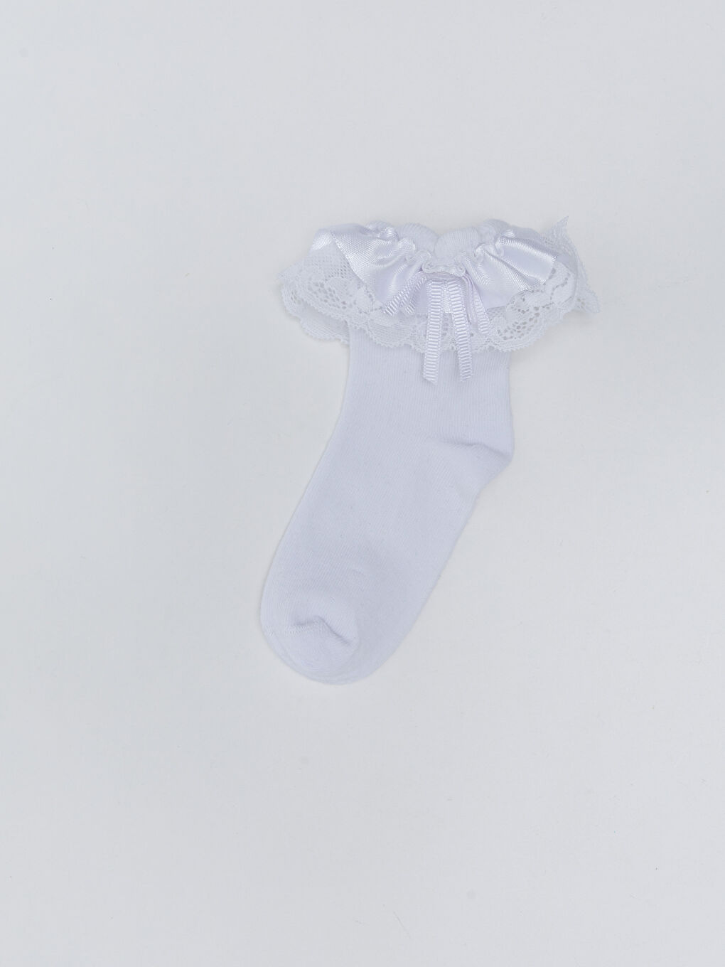 جوارب بنات رضع بتفاصيل دانتيل-1