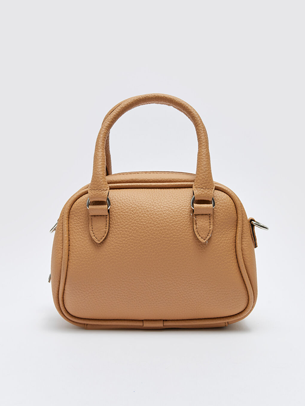 Deri Görünümlü Kadın Çapraz Çanta-1