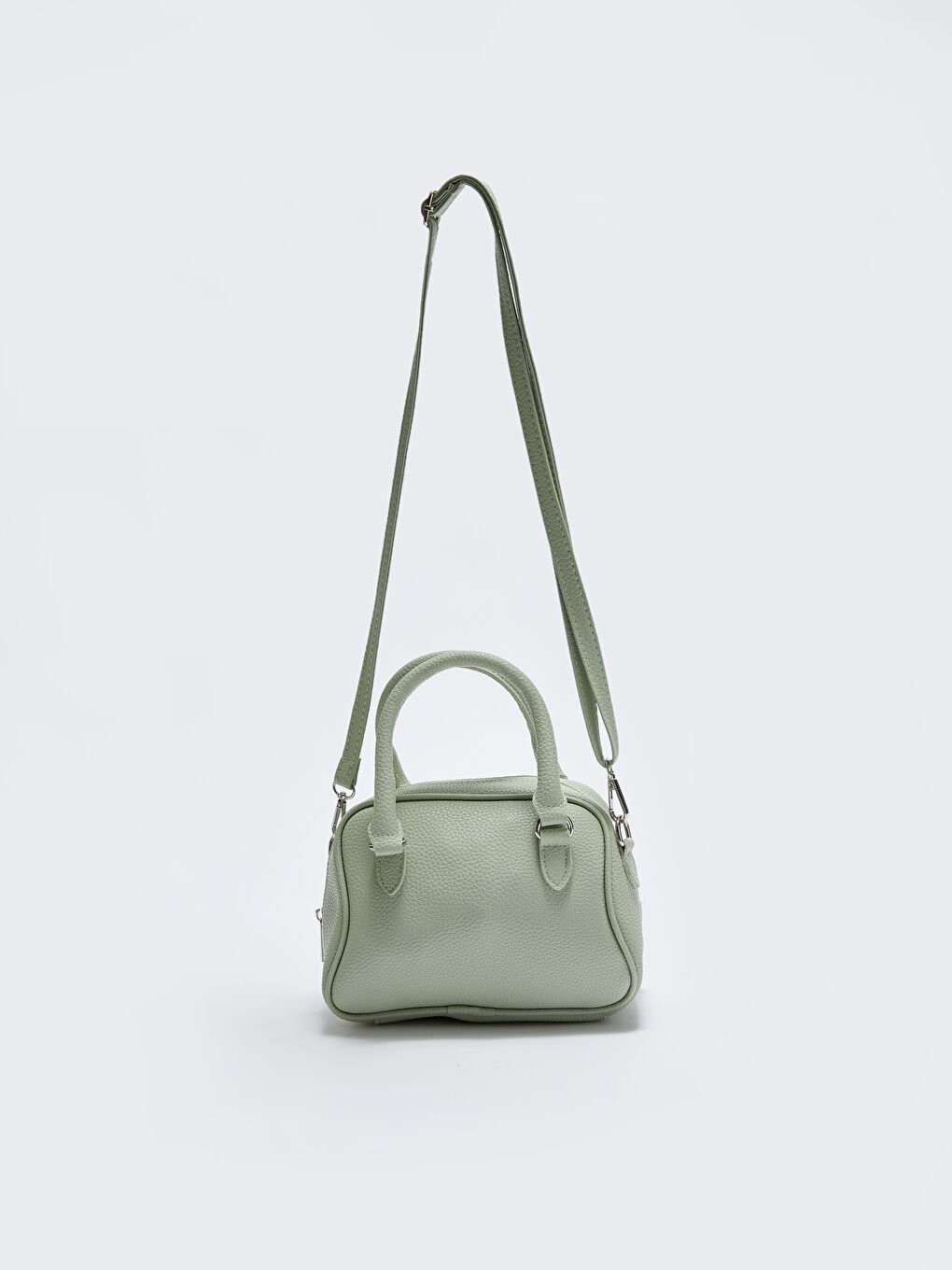 Leather-Look Women's Crossbody Bag-2