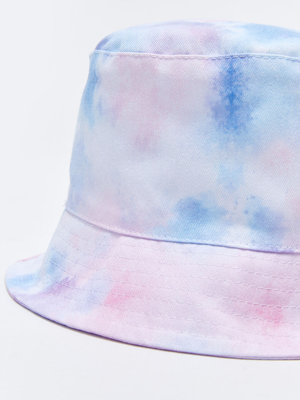 Chapeau Bob Fille en Coton à Motif Batik-1