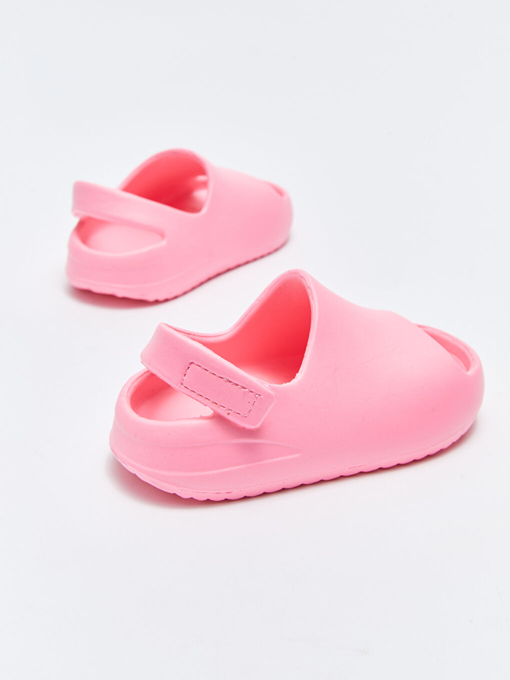 Sandales Bébé Fille à Bride Unique et Fermeture Velcro-3