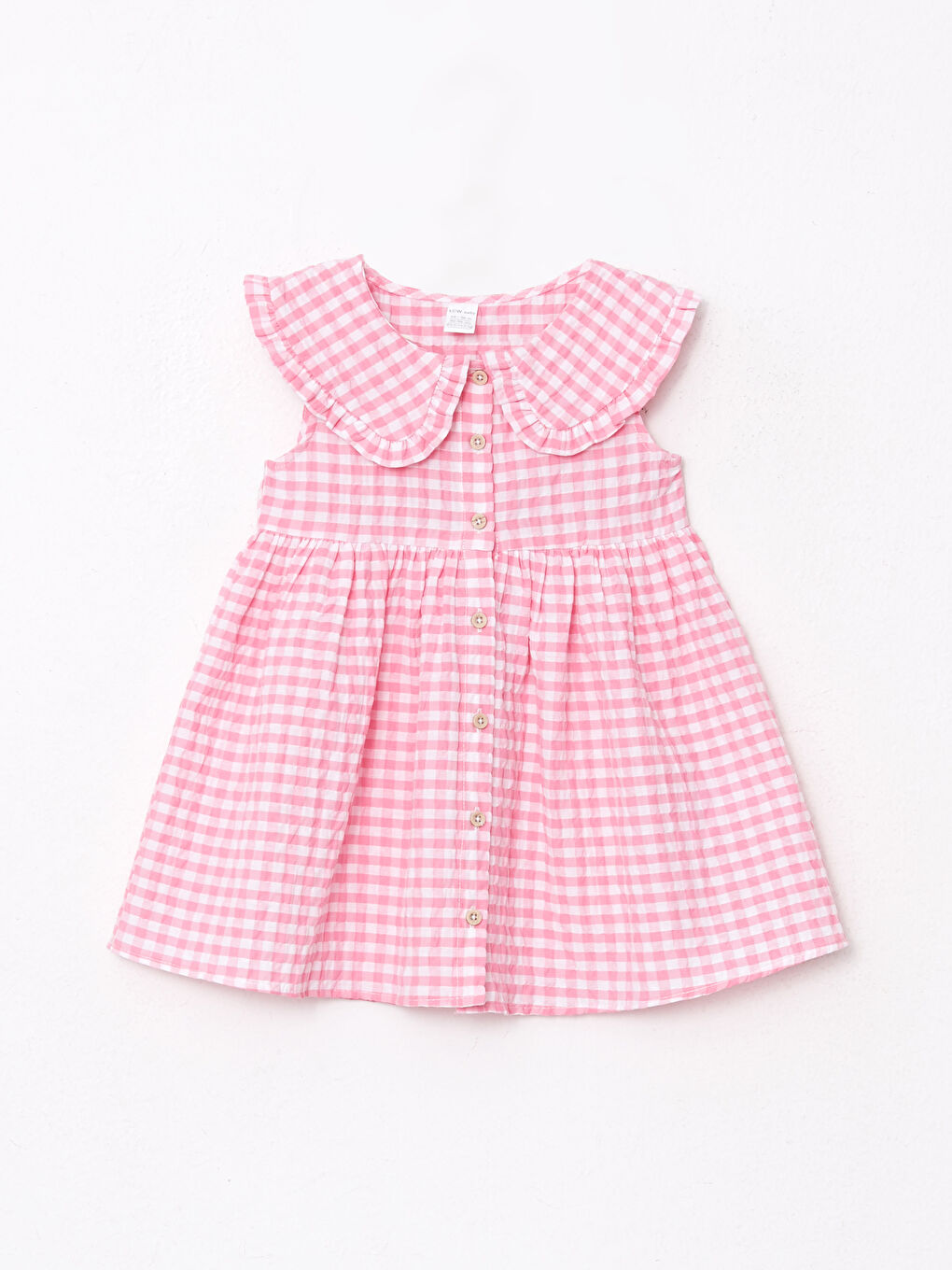 Pembe Aplike Baskılı Kapüşonlu Tunik