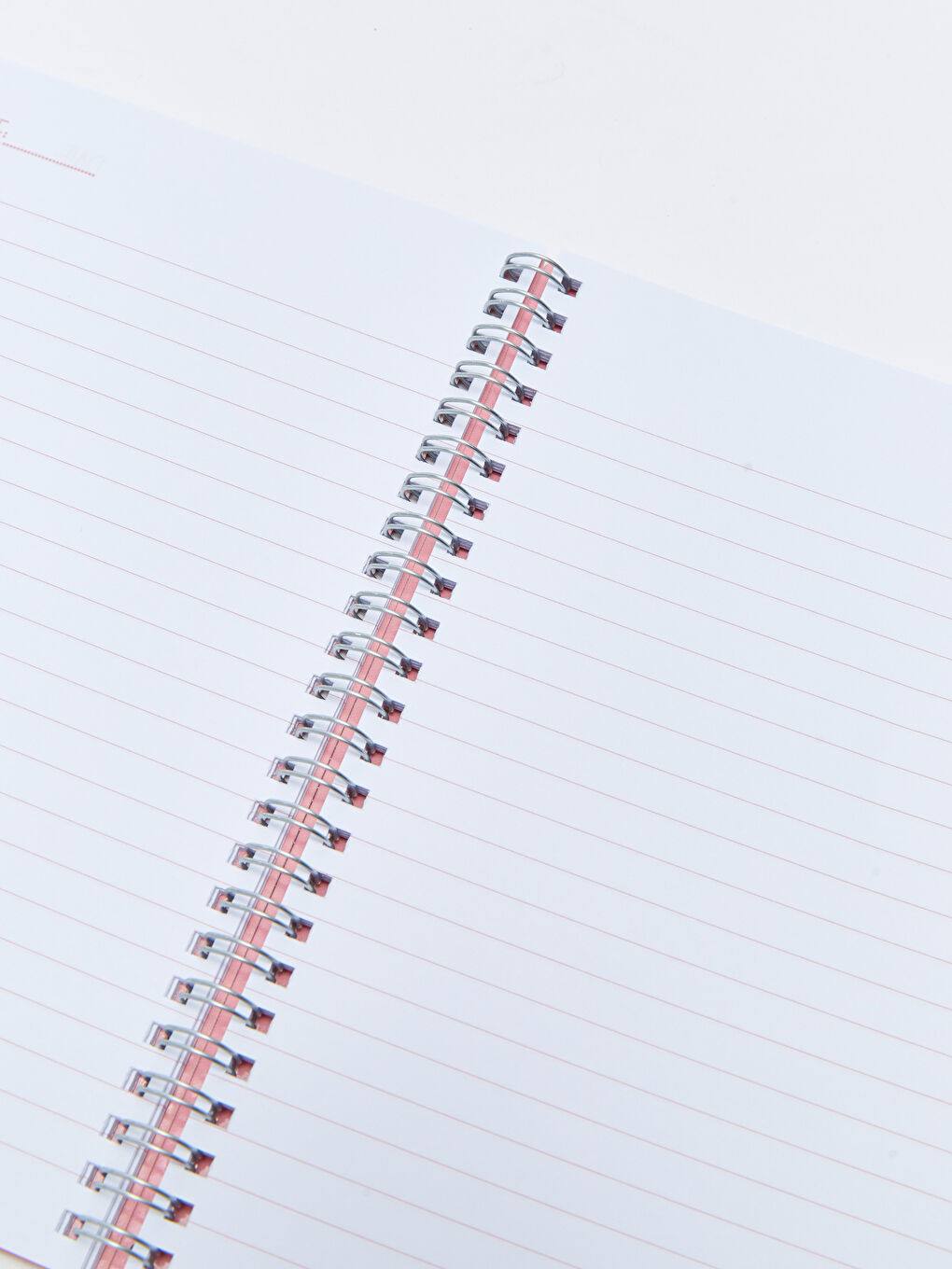 Cahier à Spirale Ligné Imprimé Fraise-1