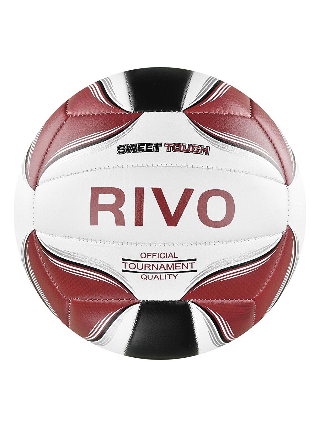 Kırmızı Renk Bloklu Voleybol Topu-1