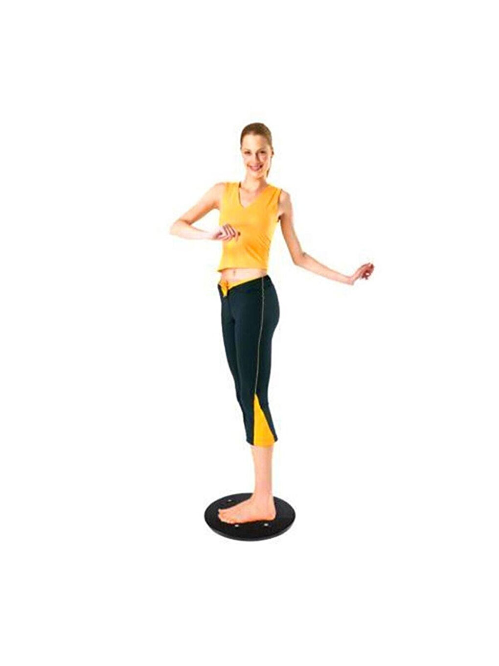 Siyah Twister Fitness Spor Vücut Egzersiz Aleti-1