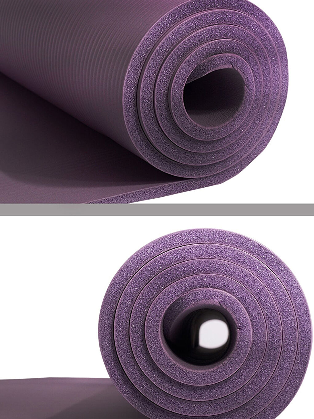 Mor Konfor Zemin Taşıma Askılı Pilates Minderi Yoga Matı 180x60 cm-1
