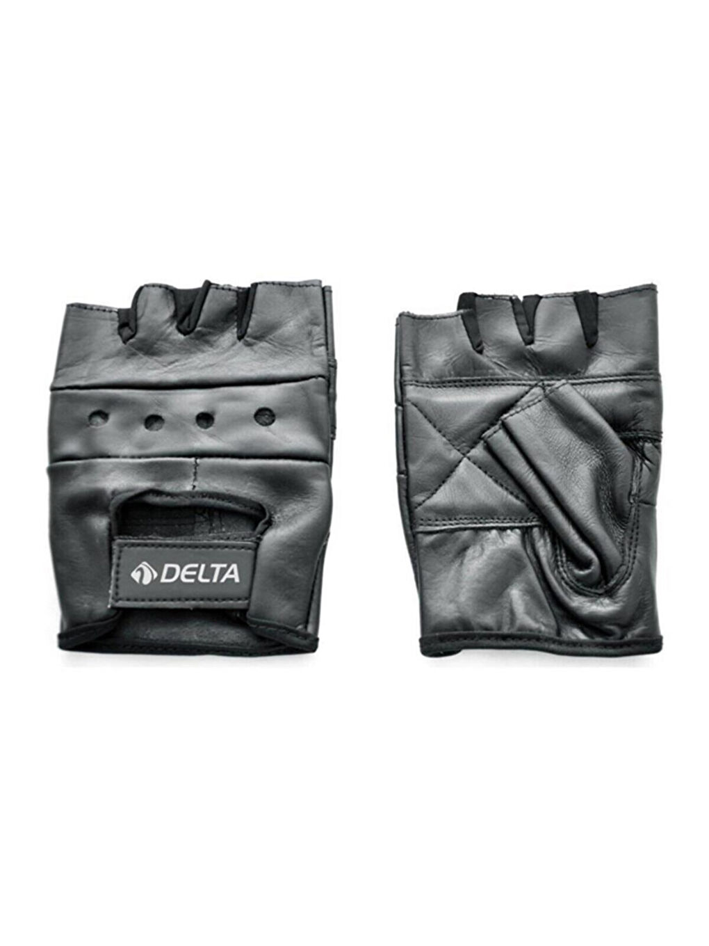 Siyah DS 680 Deri Ağırlık Body Dambıl Halter Fitness Eldiveni