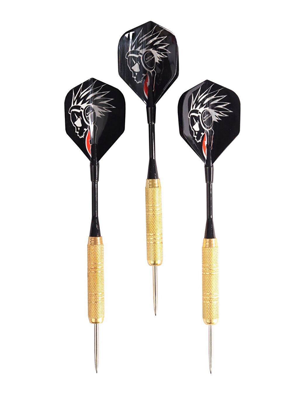Çelik Uçlu Pirinç Gövdeli Dart Oku 18 Gr 3’lü