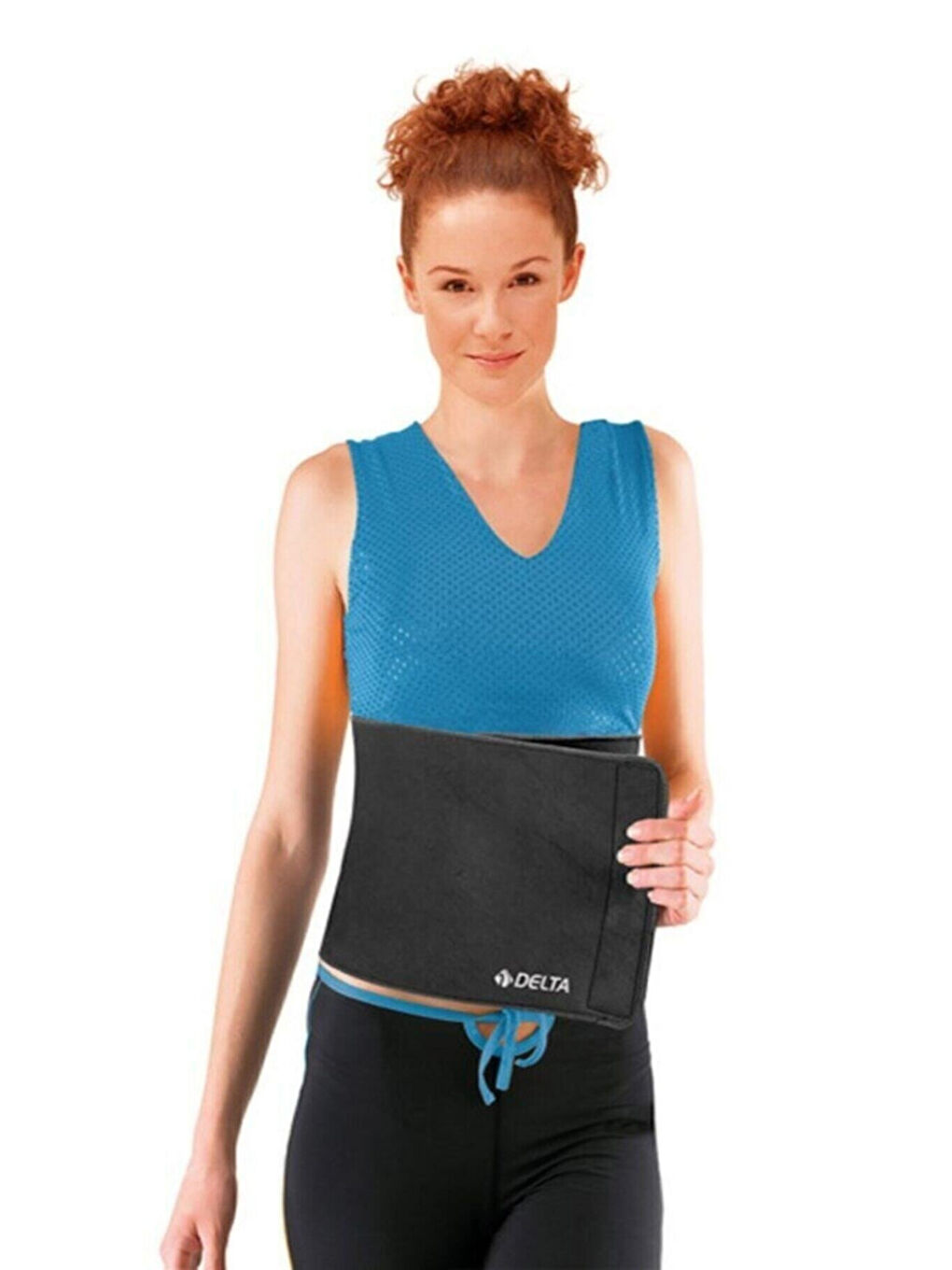 Siyah Termal Sauna Kemer Bel Korsesi 25 cm