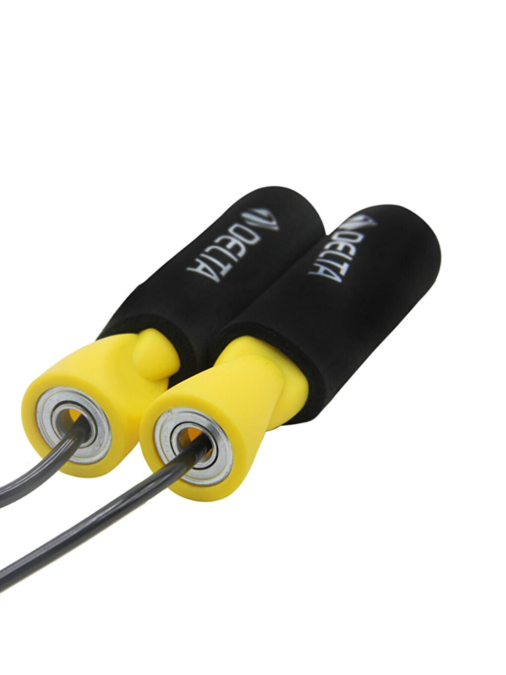 Sarı Deluxe Sünger Tutamaçlı Rulmanlı Ayarlanabilir Atlama İpi-1