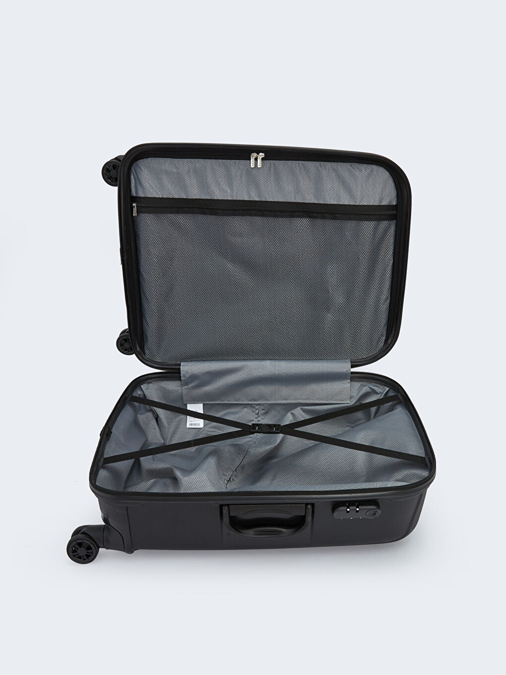 Siyah Düz Küçük Boy Valiz-3