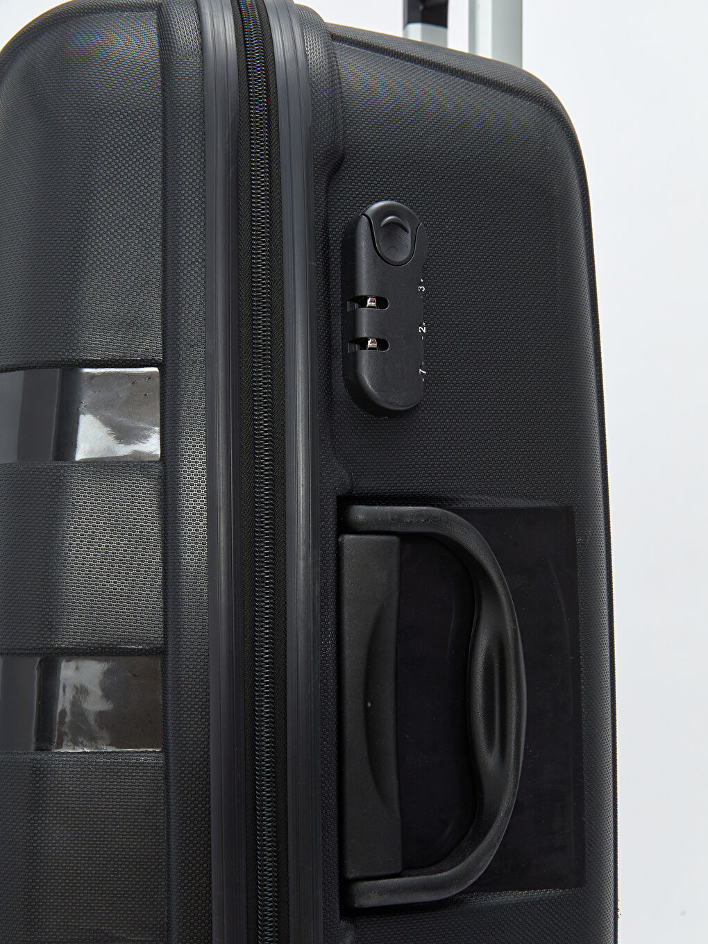 Siyah Düz Küçük Boy Valiz-4