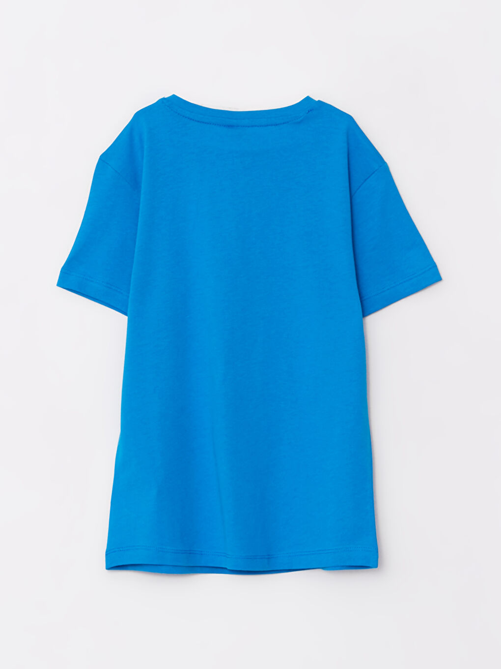 T-shirt garçon en coton à manches courtes imprimé col rond-1