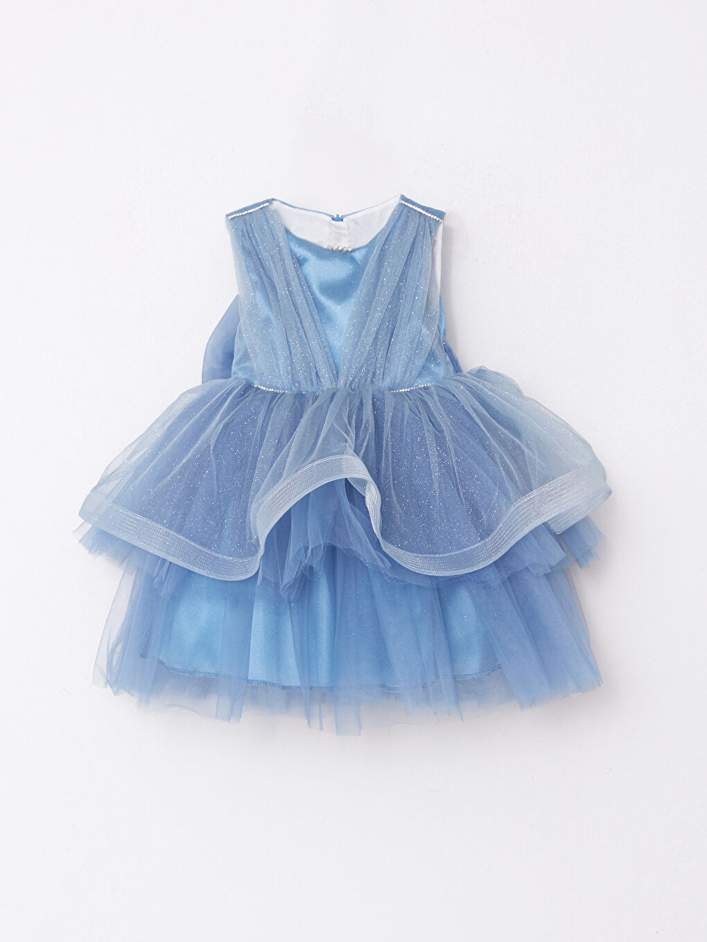 İndigo Kız Bebek Abiye Elbise