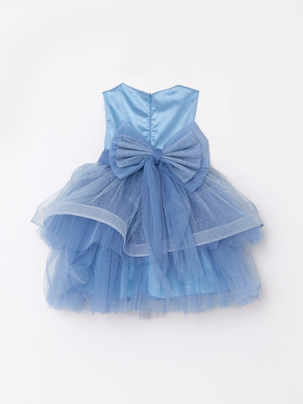 İndigo Kız Bebek Abiye Elbise-1