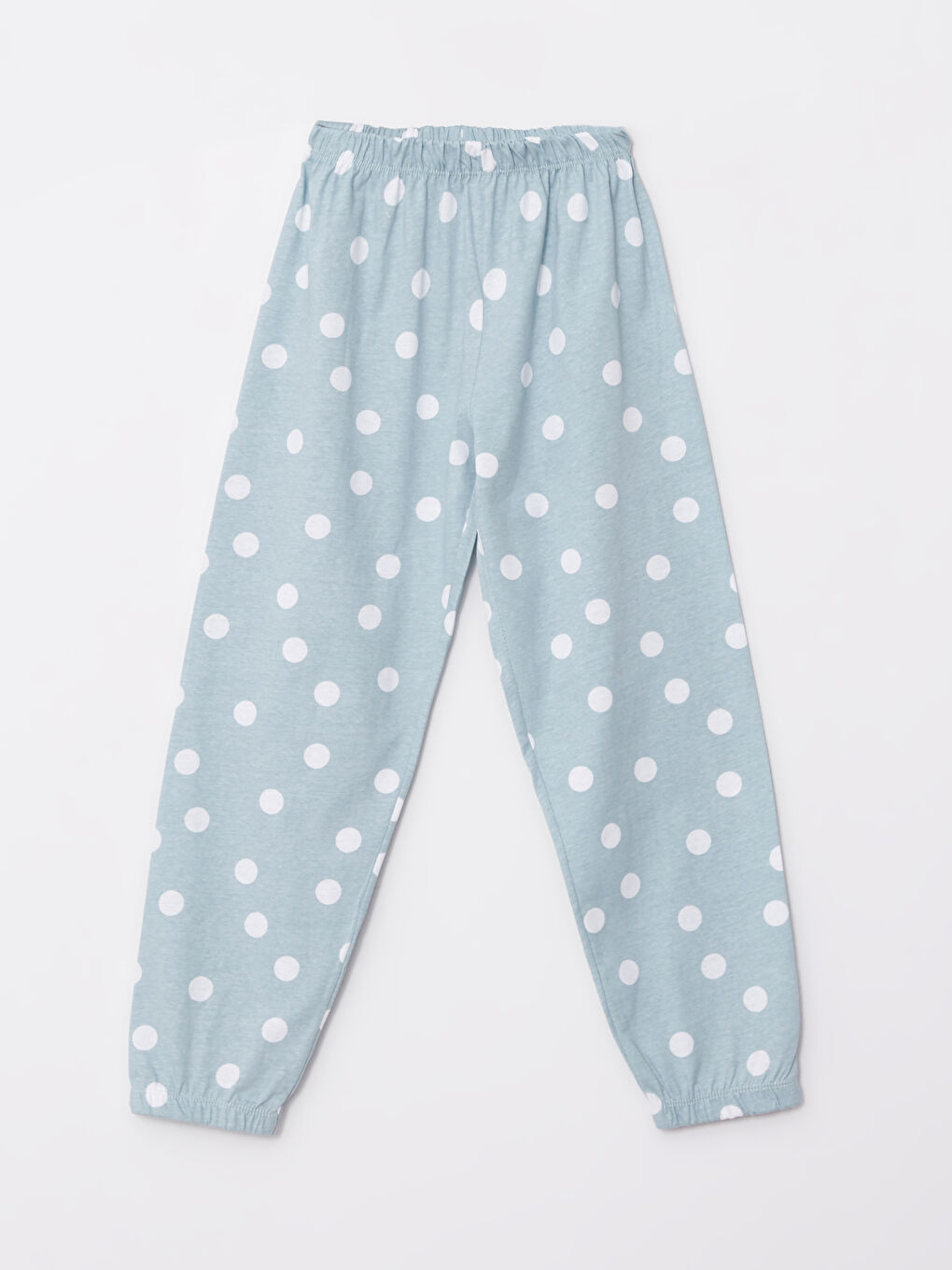 Yeşil Bisiklet Yaka Baskılı Uzun Kollu Kız Çocuk Takım-2