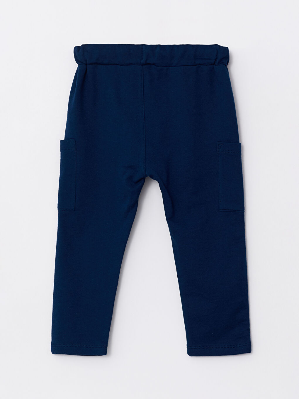 Elastic Waist Basic Cotton Baby Boy Sweatpants-1