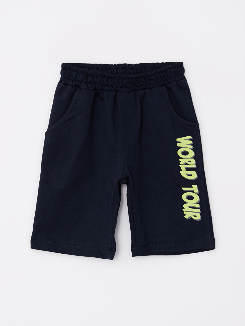 Yeşil Bisiklet Yaka Erkek Bebek 2'li Takım-2