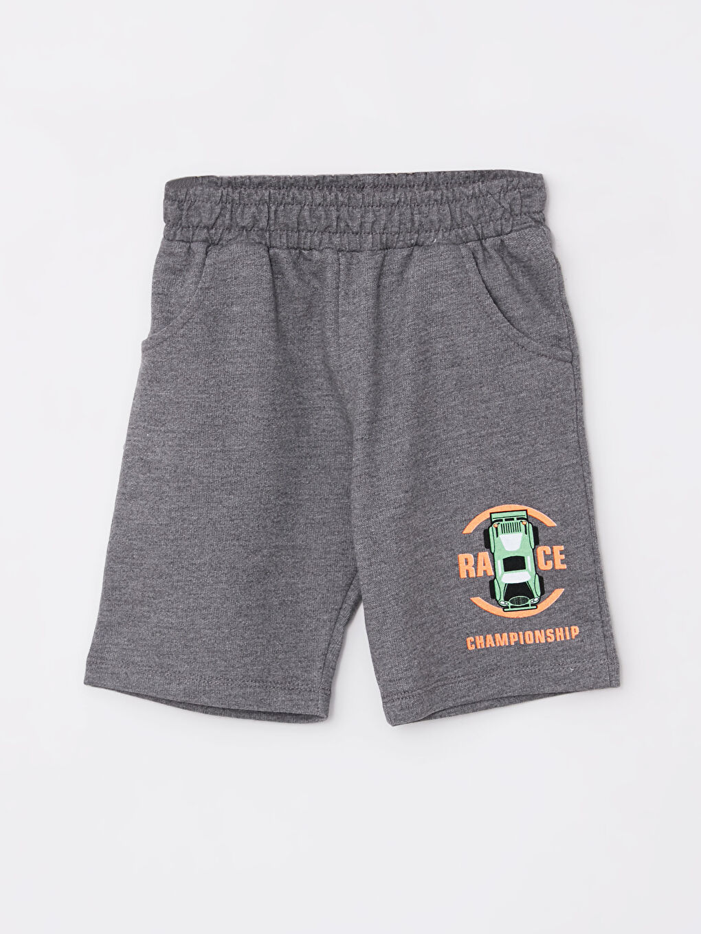 Yeşil Bisiklet Yaka Erkek Bebek 2'li Takım-2