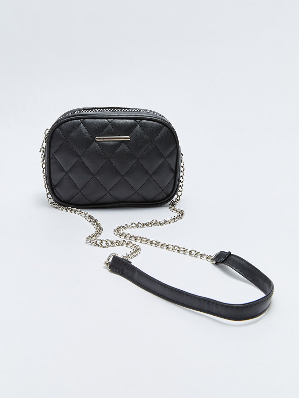 Chain Strap Quilted Women's Crossbody Bag-5