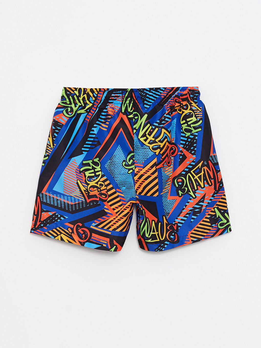 Printed Quick Drying Boy's Swim Shorts -S2NA80Z4-LQN