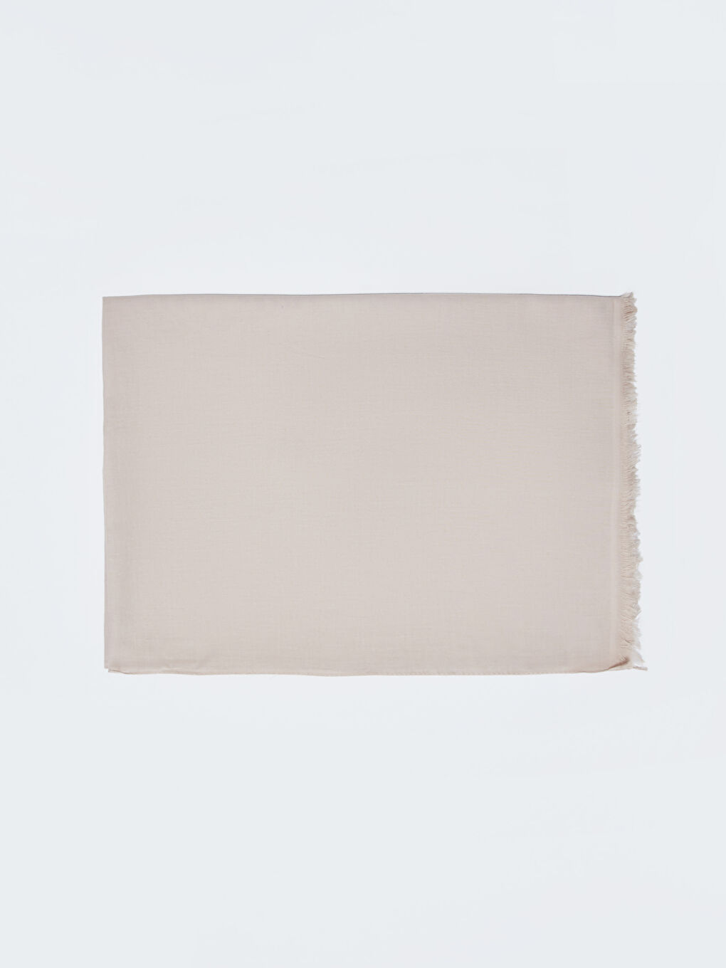 Châle Uni en Coton pour Femmes-1