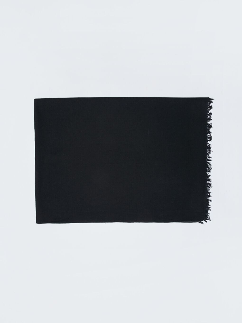 Châle Uni en Coton pour Femmes-1