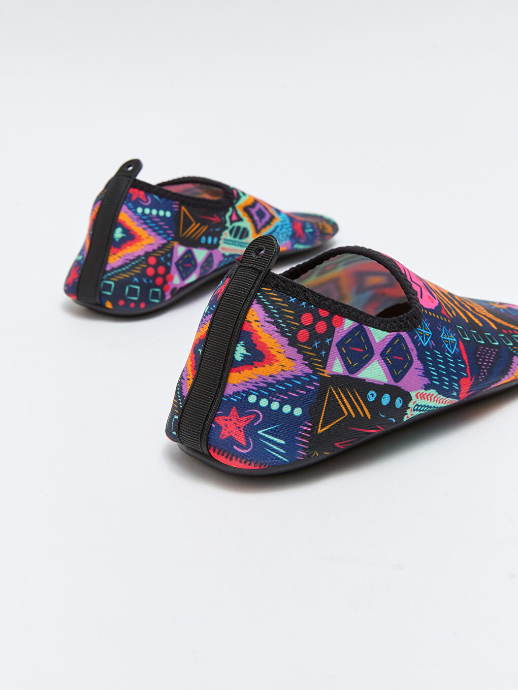 Karışık Baskılı Kadın Deniz Ayakkabısı-4